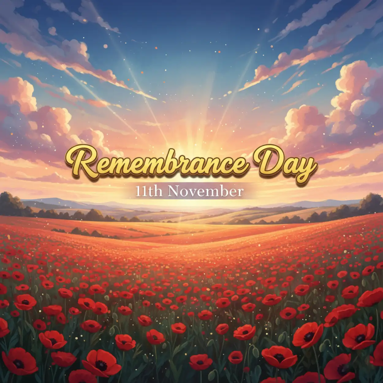 Free Download Remembrance Day Banner Design Template - High Quality Remembrance Day Background