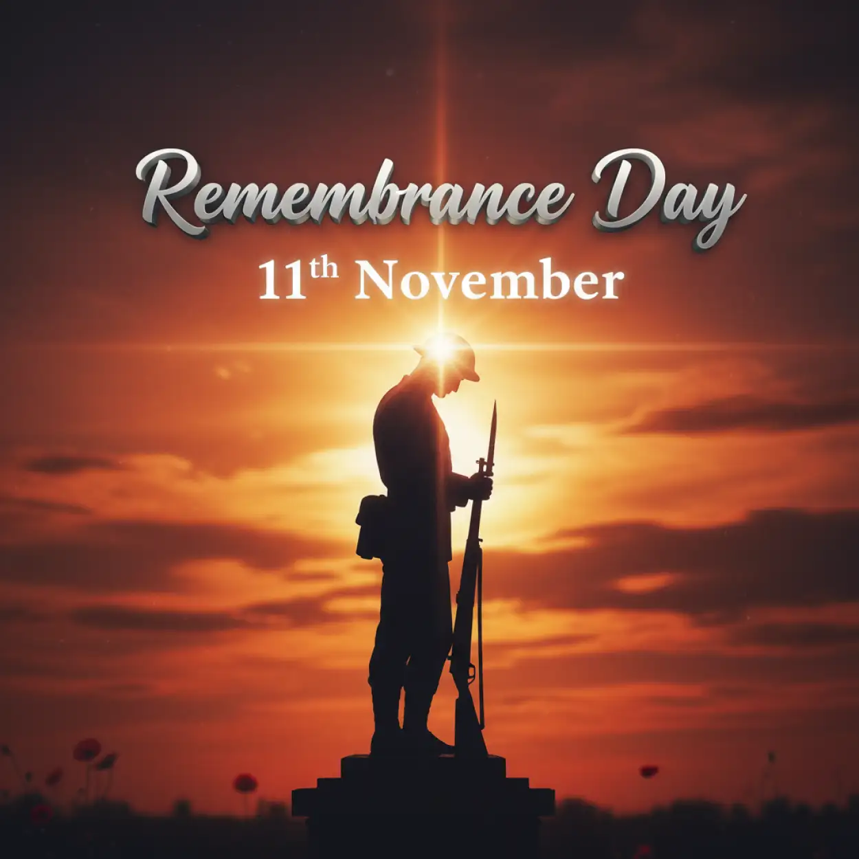 Free Download Remembrance Day Poster For Church Event - High Quality Remembrance Day Background
