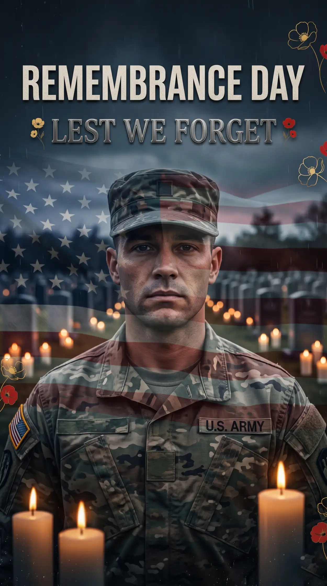 Free Download Remembrance Day Usa 2026 American Soldier Artwork - High Quality Remembrance Day Usa 2026 Image