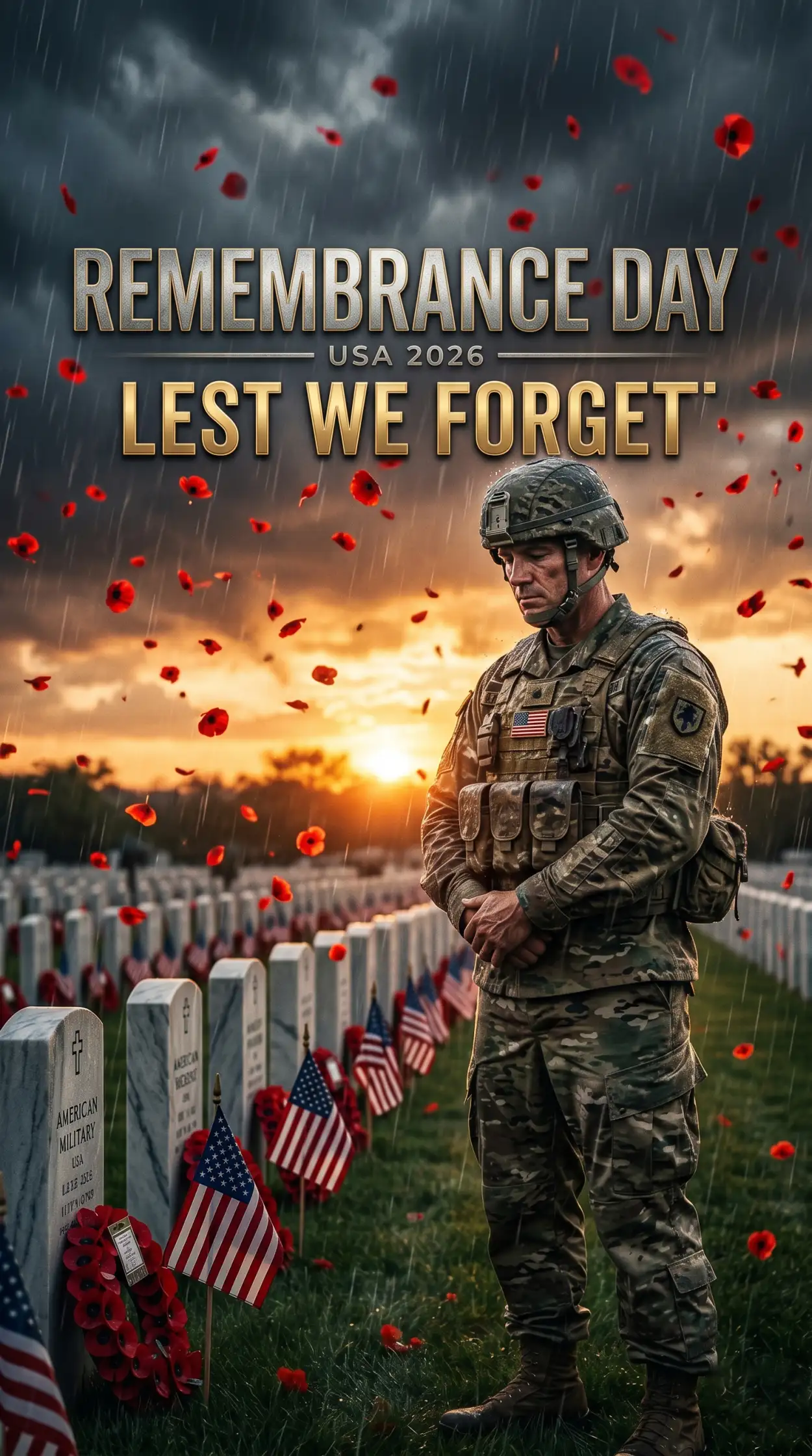 Free Download Remembrance Day Usa 2026 Military Respect Graphics - High Quality Remembrance Day Usa 2026 Image