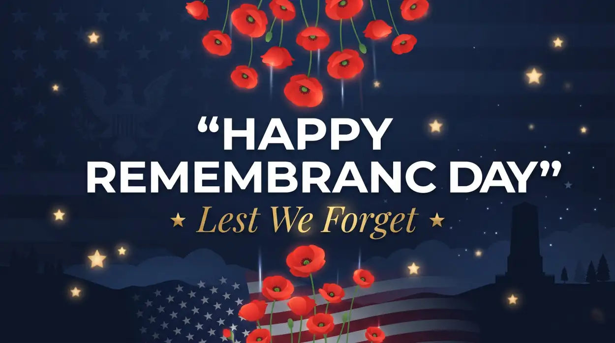 Free Download Remembrance Day Usa 2026 Patriotic Stars Background - High Quality Remembrance Day Usa 2026 Background Image