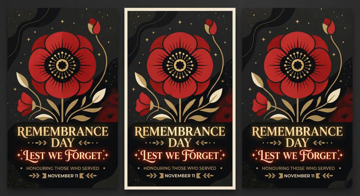 Free Download Remembrance Day Usa 2026 Remembrance Flyer Template - High Quality Remembrance Day Usa 2026 Image