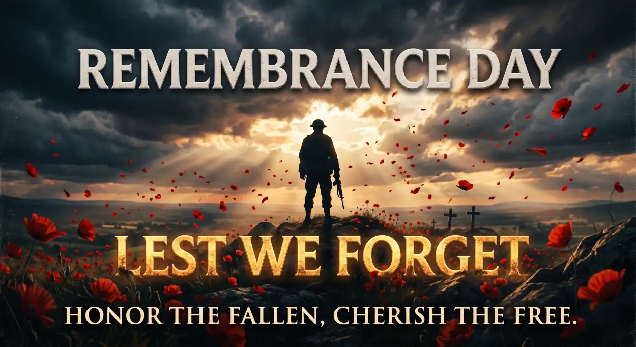 Free Download Remembrance Day Usa 2026 Remembrance Tribute Quotes - High Quality Remembrance Day Usa 2026 Image