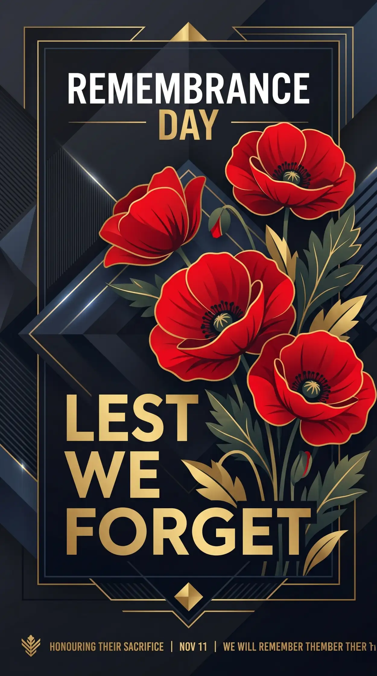 Free Download Remembrance Day Usa 2026 Respectful Remembrance Design - High Quality Remembrance Day Usa 2026 Image