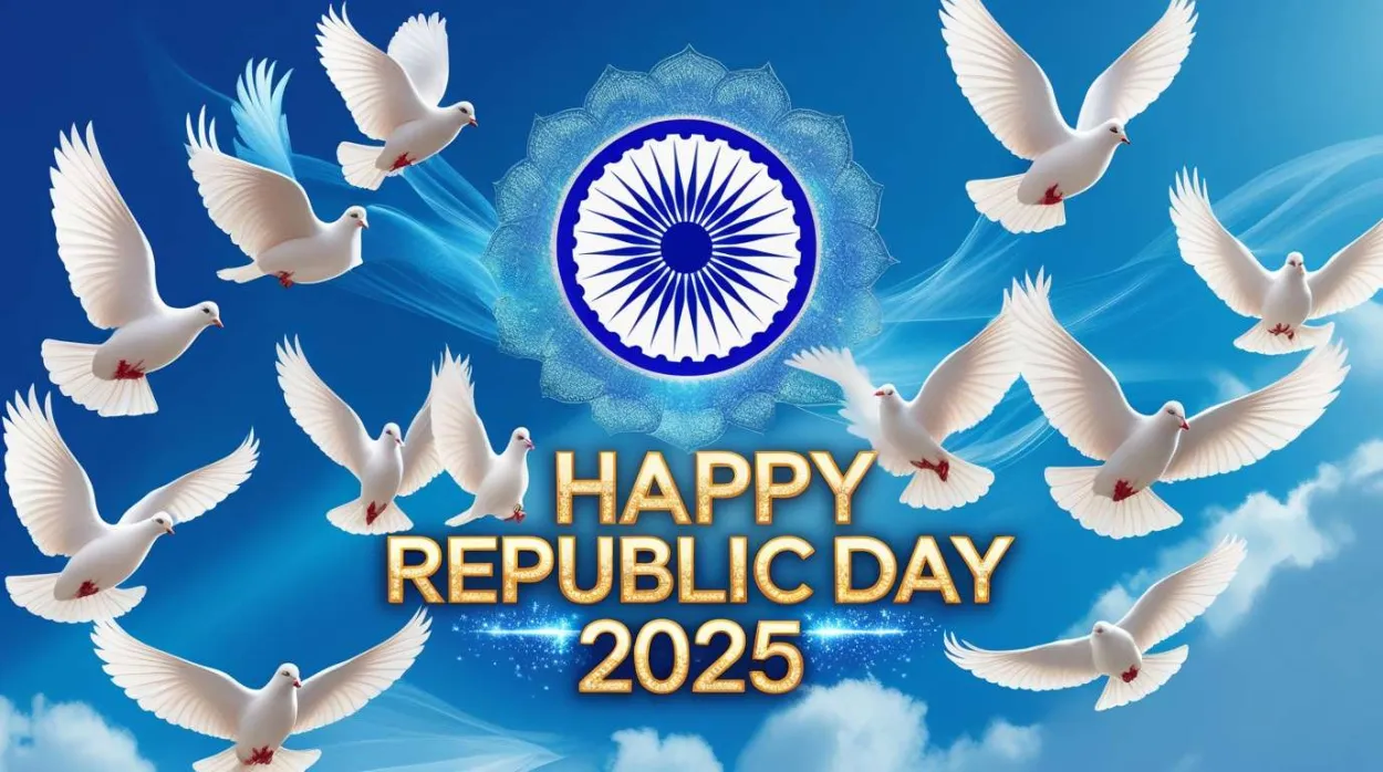 Free Download Republic Day 2025 Tricolor-themed Images - High Quality Happy Republic Day 2025 Background