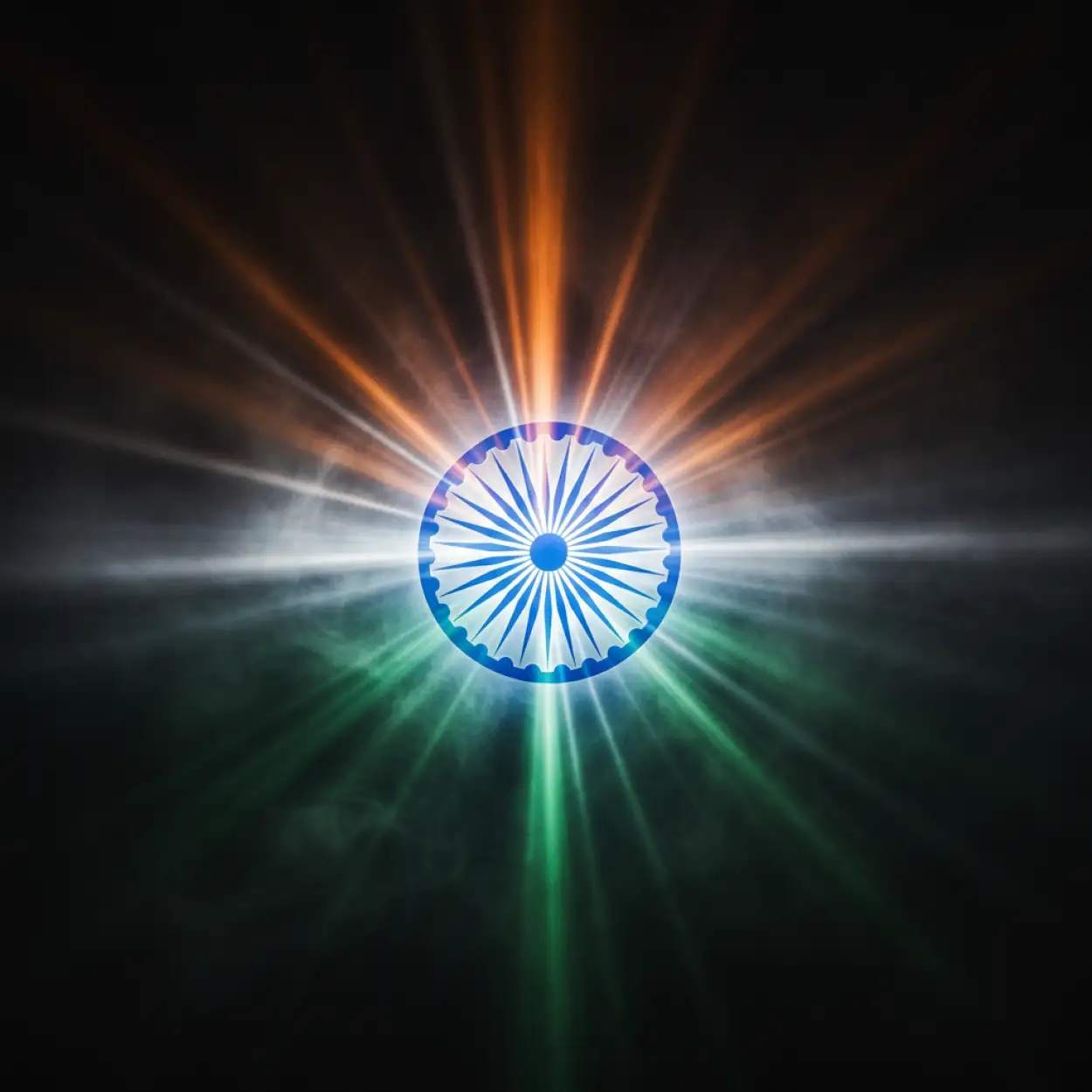 Free Download Republic Day Background With Ashoka Chakra - High Quality Republic Day Background Background Image