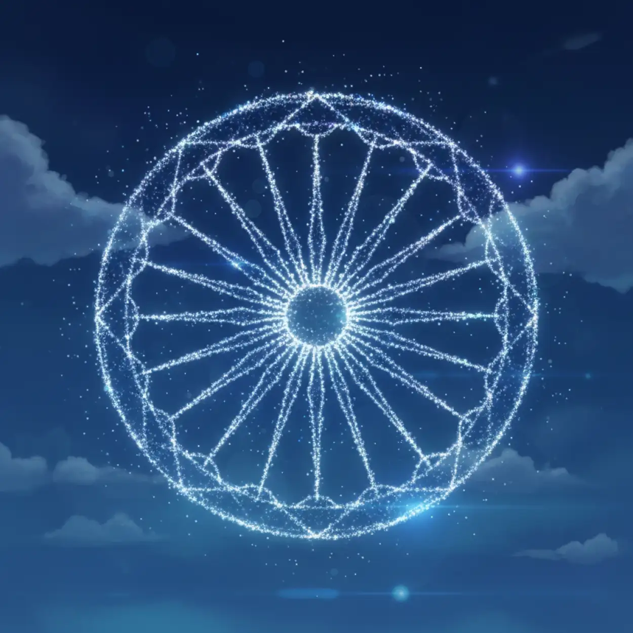 Free Download Republic Day India Background With Ashoka Chakra - High Quality Patriotic Background For Republic Day India Background Image