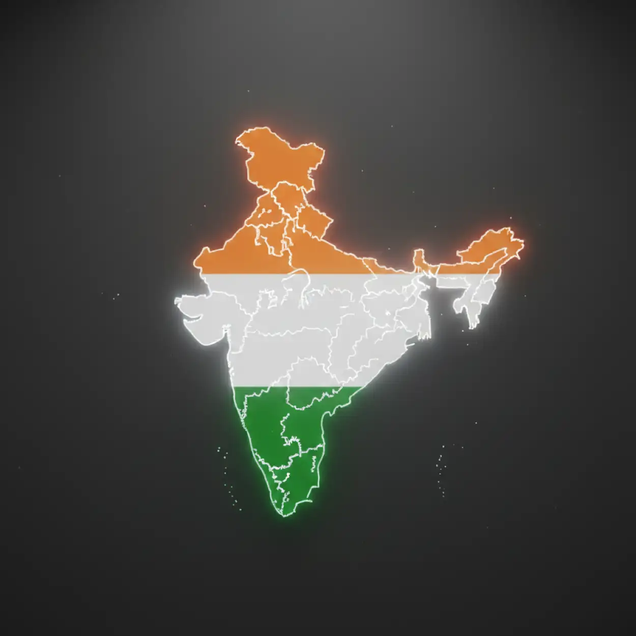 Free Download Republic Day Patriotic Background With India Map - High Quality Patriotic Background For Republic Day India Background