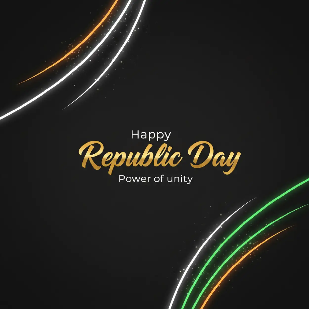 Free Download Republic Day Wishes Banner Text For Social Media - High Quality Republic Day Wishes Image