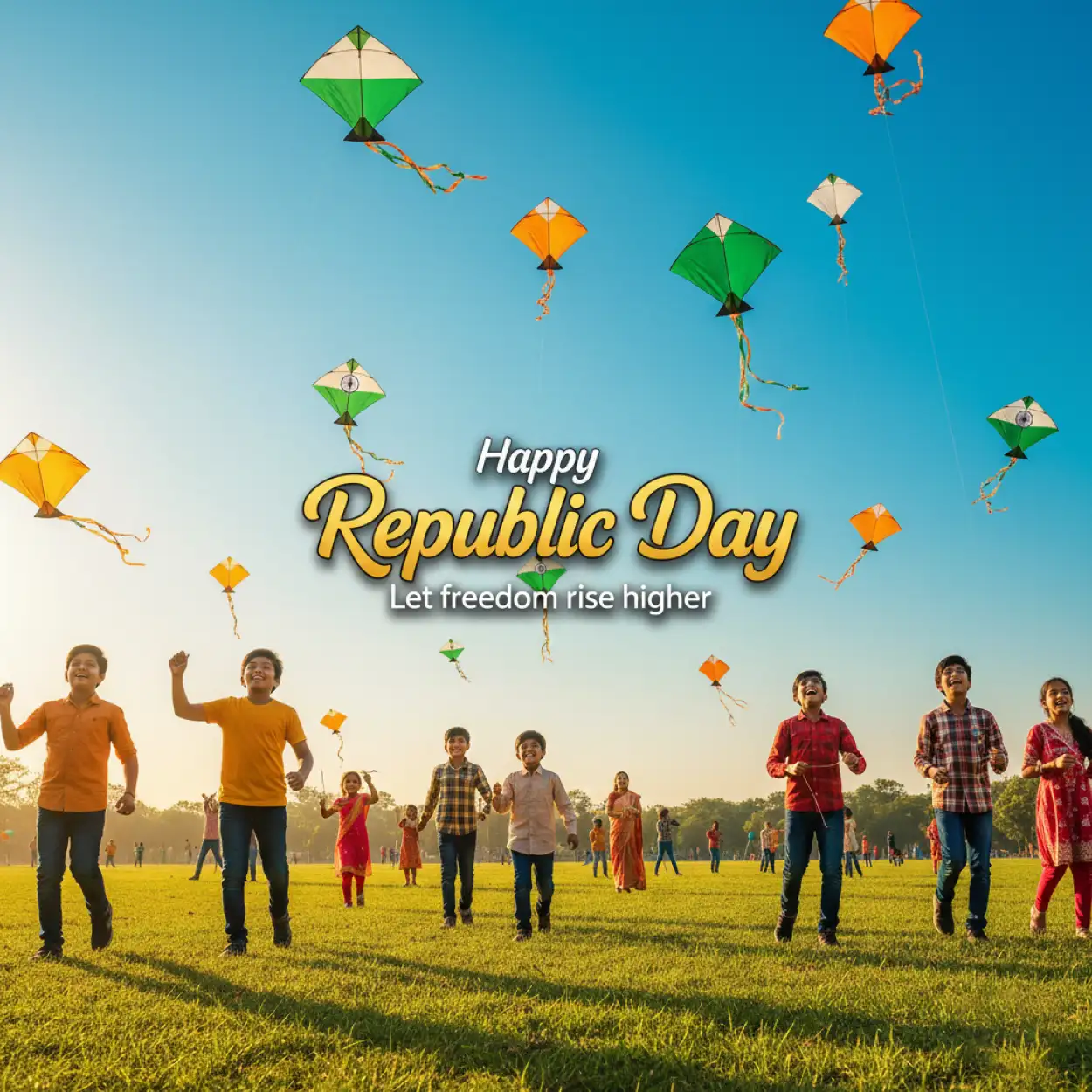 Free Download Republic Day Wishes For Sports Academy 2 - High Quality Republic Day Wishes Background