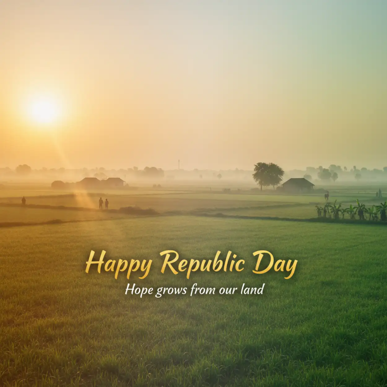 Free Download Republic Day Wishes In Hindi 2 - High Quality Republic Day Wishes Background