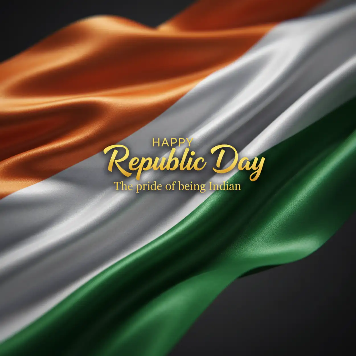 Free Download Republic Day Wishes Tricolor Background 2 - High Quality Republic Day Wishes Background Image