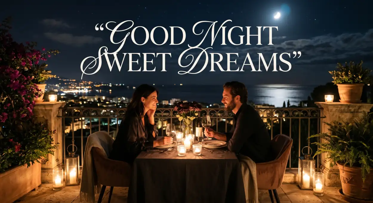 Free Download Romantic Good Night Sweet Dreams Message - High Quality Good Night Sweet Dreams Image