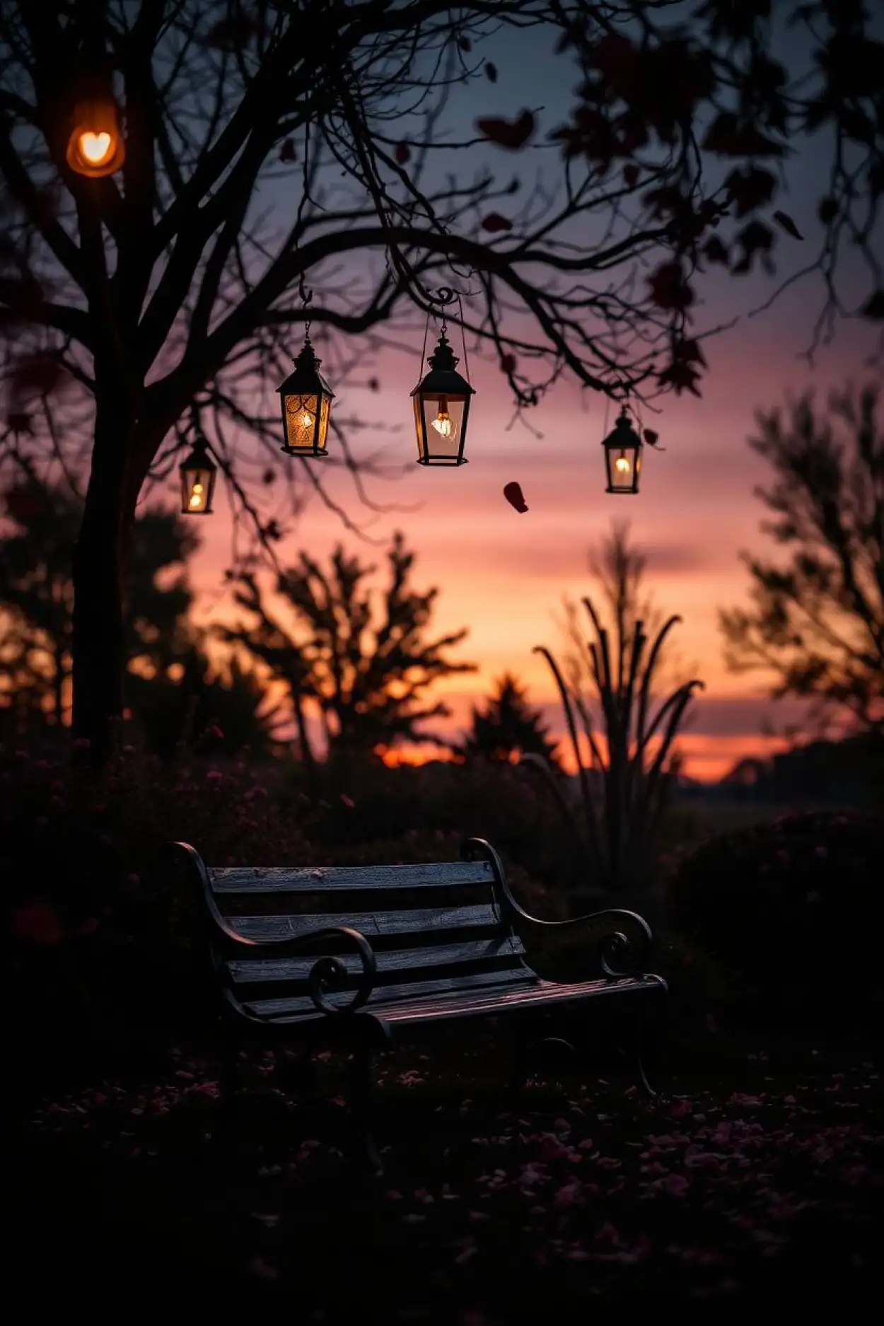 Free Download Romantic Night Background With Moonlight - High Quality Romantic Background Background
