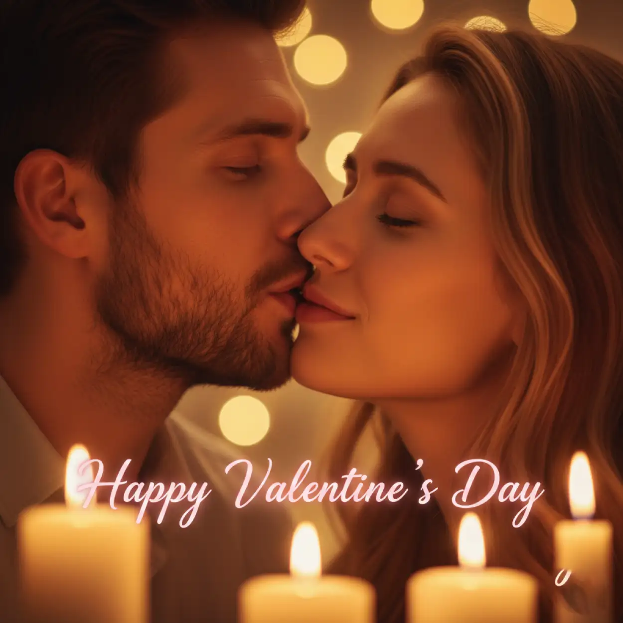 Free Download Romantic Valentines Day Candle Romance Background - High Quality Romantic Valentines Day Background