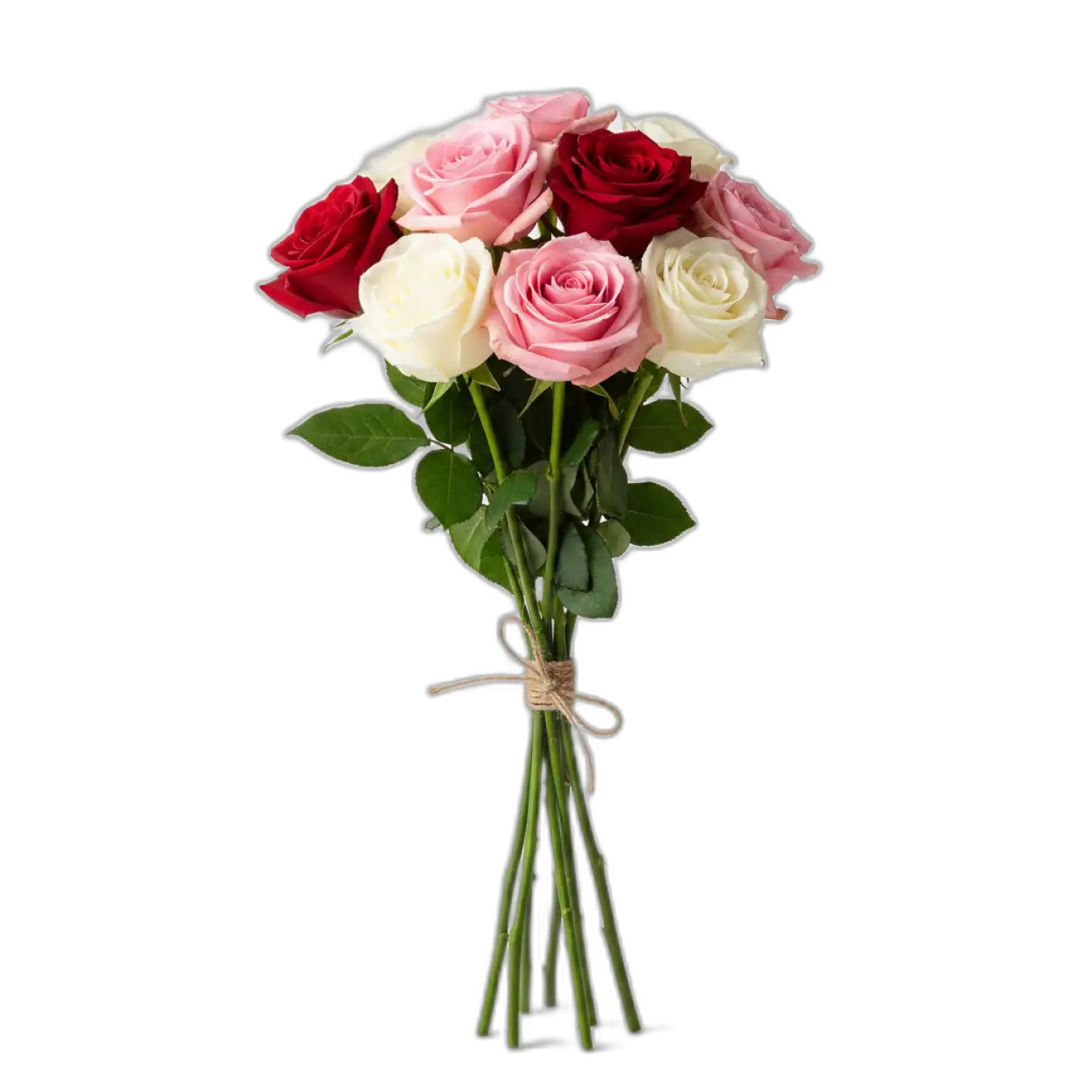 Free Download Rose Bouquet Png Photo Realistic - High Quality Rose Bouquet Png Transparent PNG