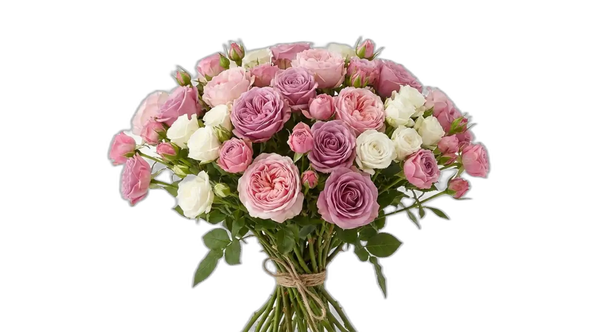 Free Download Rose Bouquet Png - High Quality Rose Bouquet Png PNG Image