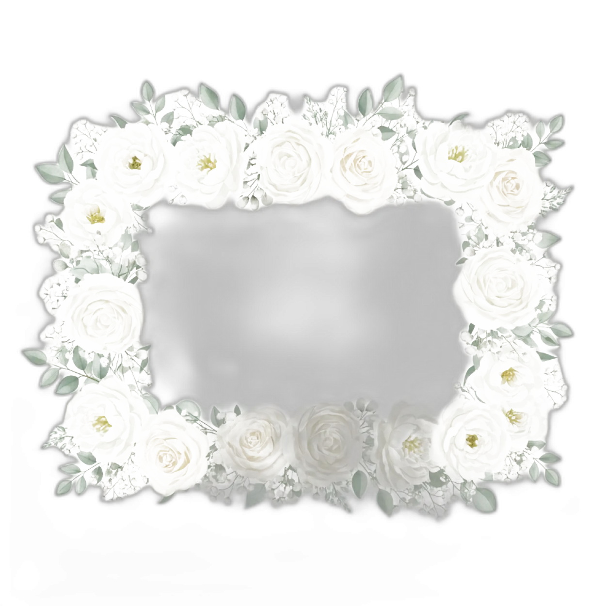 Free Download Rose Frame Png Transparent - High Quality Frame Png PNG Image