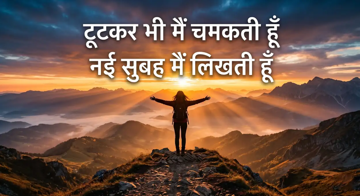 Free Download Sad Girl Broken Life Quotes Hindi - High Quality Emotional Girl Quotes Hindi Image