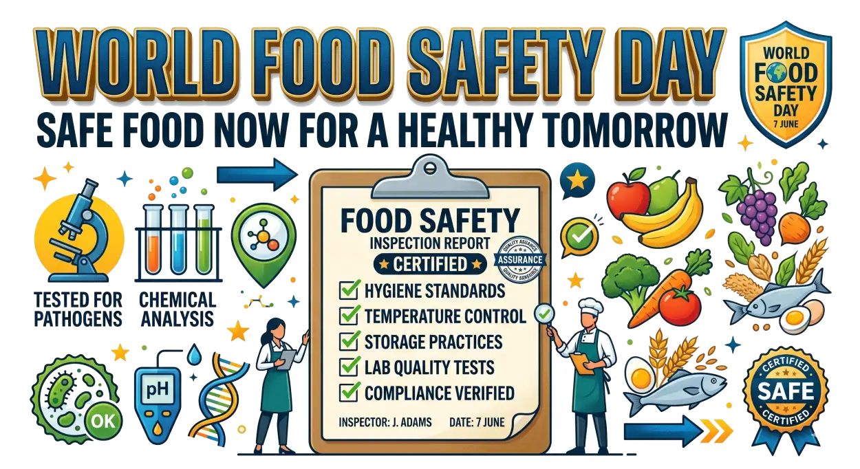 Free Download Safe Food Better Health Poster Png - High Quality World Food Safety Day Png Transparent PNG