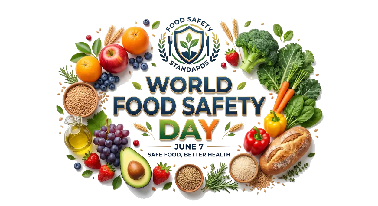 Free Download Safe Food Better Health Transparent Background Image - High Quality World Food Safety Day Png Transparent PNG