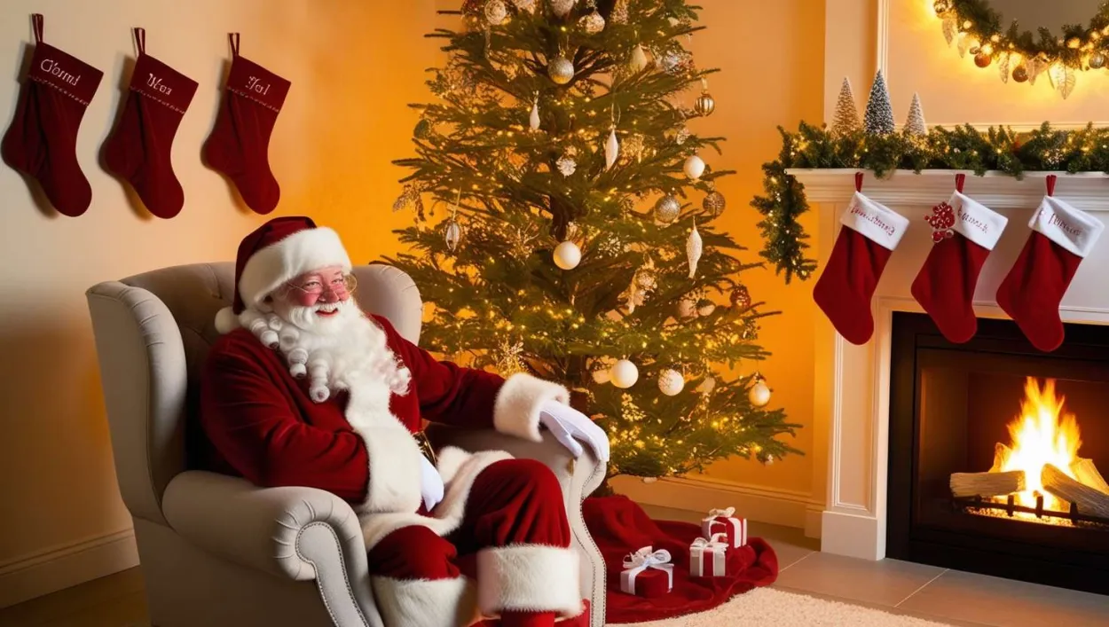 Santa Claus Background Images For Festive Powerpoint Slides - Royalty Free Santa Claus Background Image | Pngmagic Free Download Santa Claus Background Images For Festive Powerpoint Slides - High Quality Santa Claus Background Background