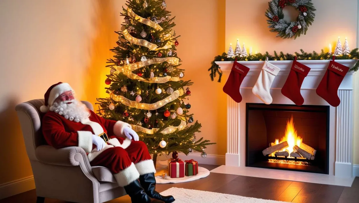 Santa Claus Background Images With Red And Gold Accents - Royalty Free Santa Claus Background Image | Pngmagic Free Download Santa Claus Background Images With Red And Gold Accents - High Quality Santa Claus Background Background