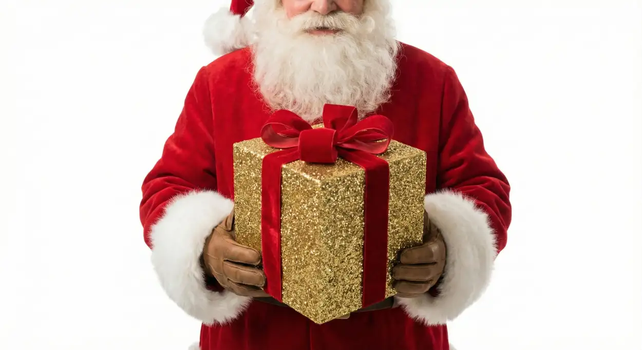 Santa Claus Delivering Presents Png Transparent - Royalty Free Santa Claus With Gifts Png Image | Pngmagic Free Download Santa Claus Delivering Presents Png Transparent - High Quality Santa Claus With Gifts Png PNG Image