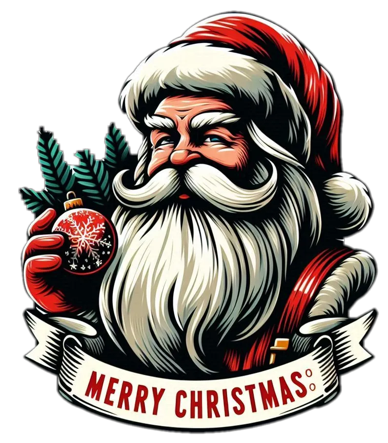 Santa Claus Png With Merry Christmas Text - Royalty Free Santa Claus Png Image | Pngmagic Free Download Santa Claus Png With Merry Christmas Text - High Quality Santa Claus Png PNG Image