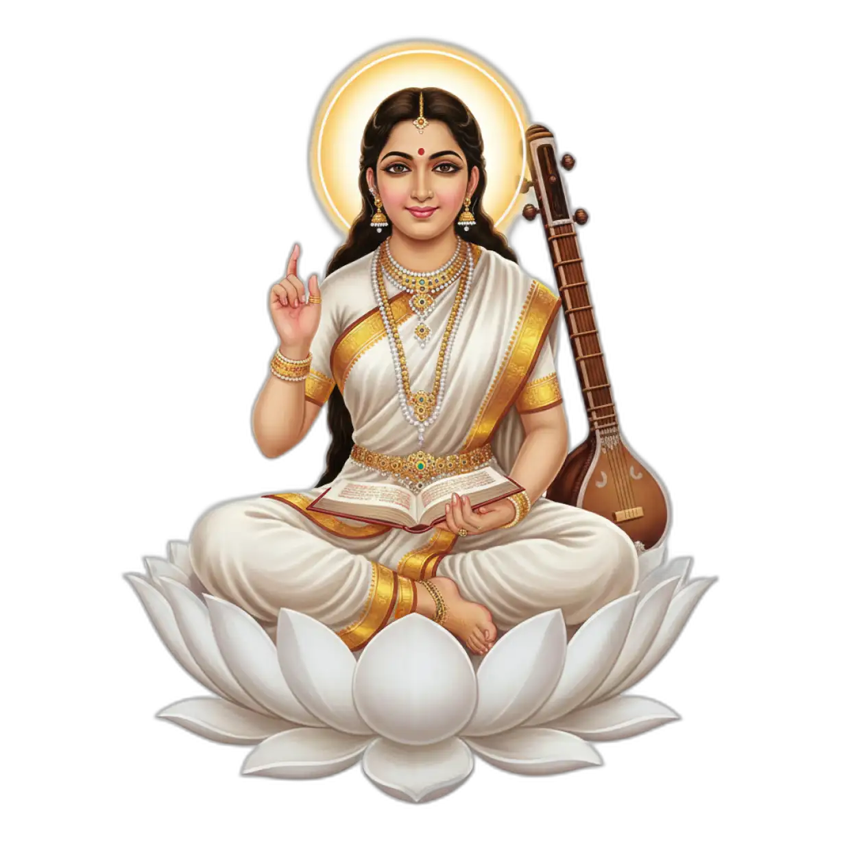 Saraswati Mata Png Hd Transparent - Royalty Free Saraswati Png Image | Pngmagic Free Download Saraswati Mata Png Hd Transparent - High Quality Saraswati Png PNG Image