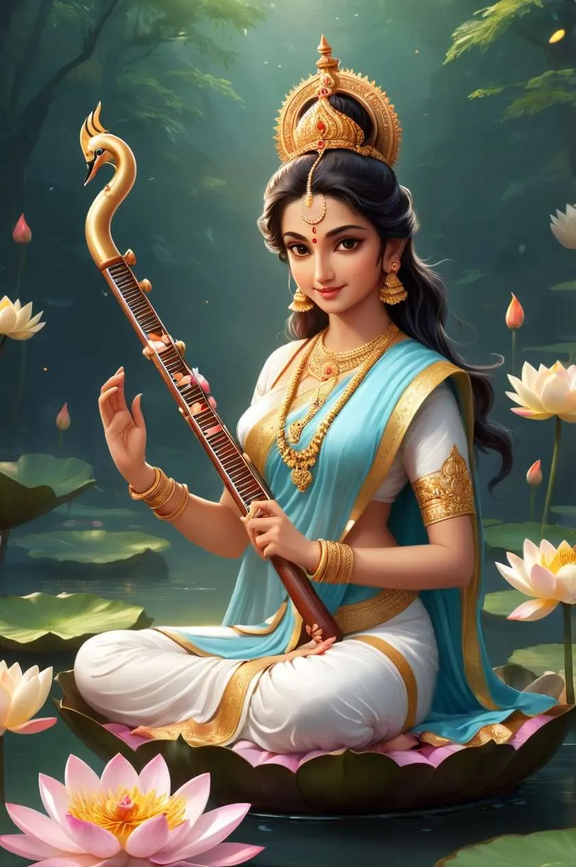 Saraswati Puja High-resolution Pictures - Royalty Free Saraswati Puja Hd Photos Image | Pngmagic Free Download Saraswati Puja High-resolution Pictures - High Quality Saraswati Puja Hd Photos Background