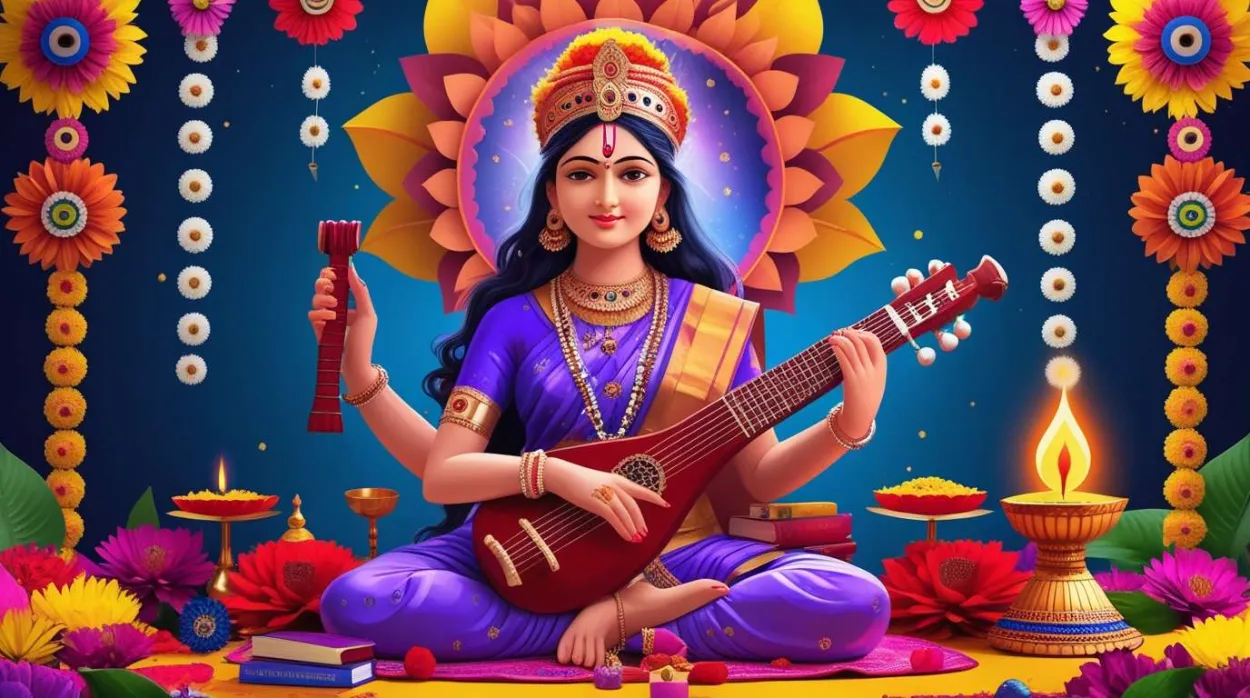 Saraswati Puja Wallpapers For Puja Room Decor - Royalty Free Saraswati Puja Wallpapers Image | Pngmagic Free Download Saraswati Puja Wallpapers For Puja Room Decor - High Quality Saraswati Puja Wallpapers Background