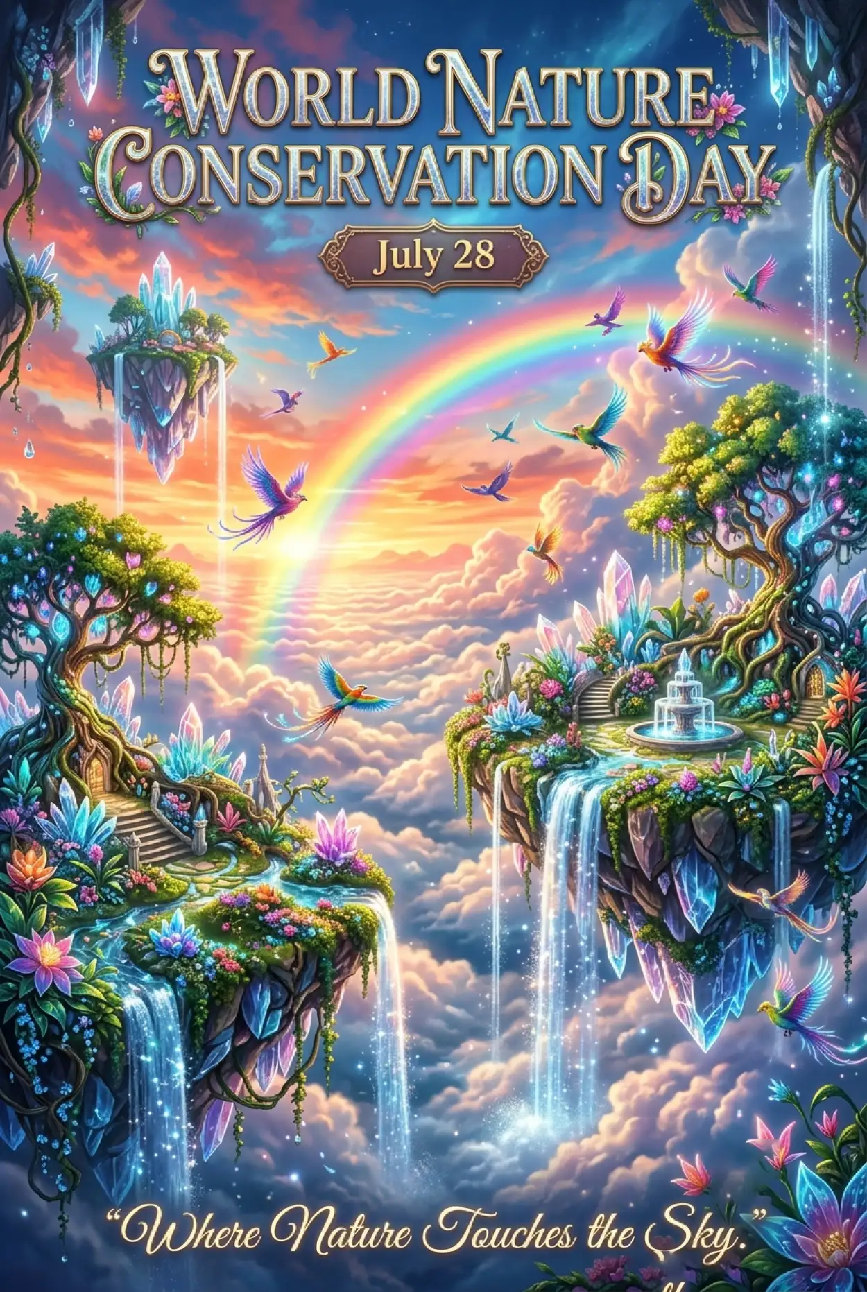 Free Download Save Earth Awareness Banner - High Quality World Nature Conservation Day 2026 Image