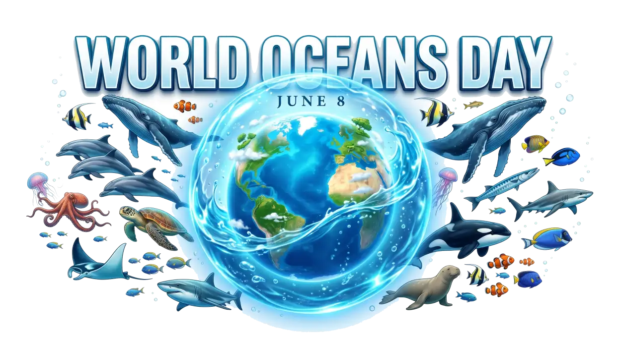Free Download Save Oceans Day Png Transparent Image - High Quality World Oceans Day Png Transparent PNG