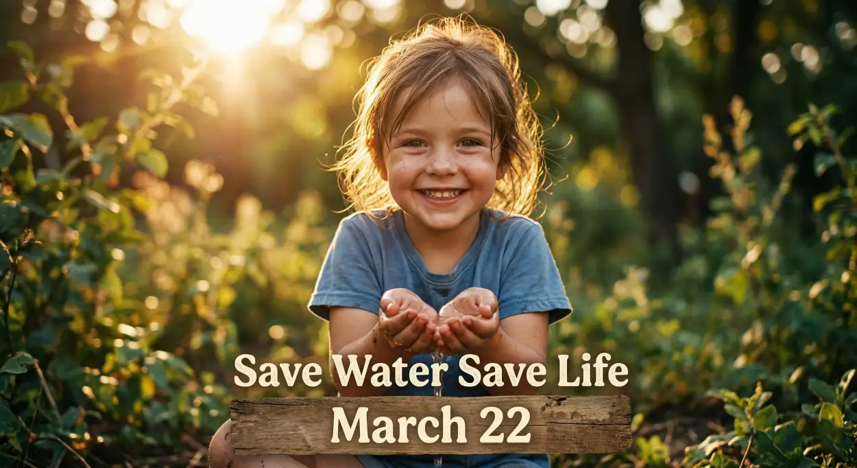 Free Download Save Water Campaign Social Media Post - High Quality World Water Day 2026 Image