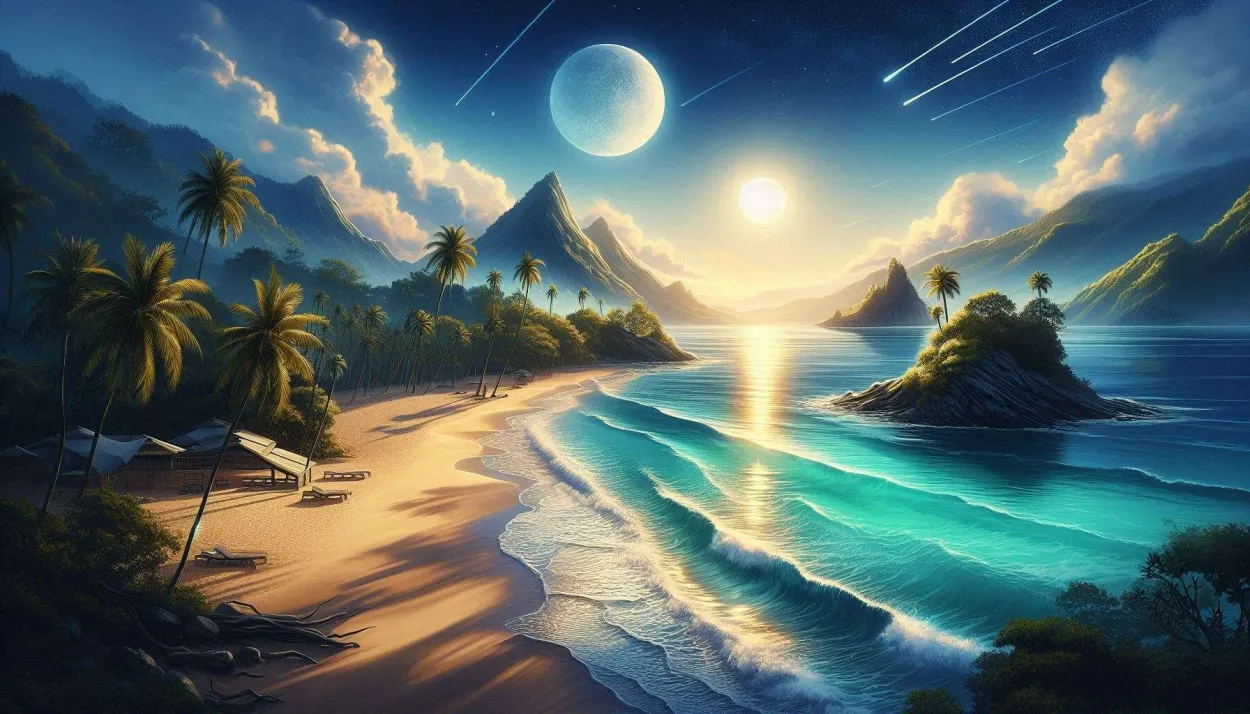 Scenic Beach And Ocean Laptop Background Images For A Serene Look - Royalty Free Laptop Background Image | Pngmagic Free Download Scenic Beach And Ocean Laptop Background Images For A Serene Look - High Quality Laptop Background Background