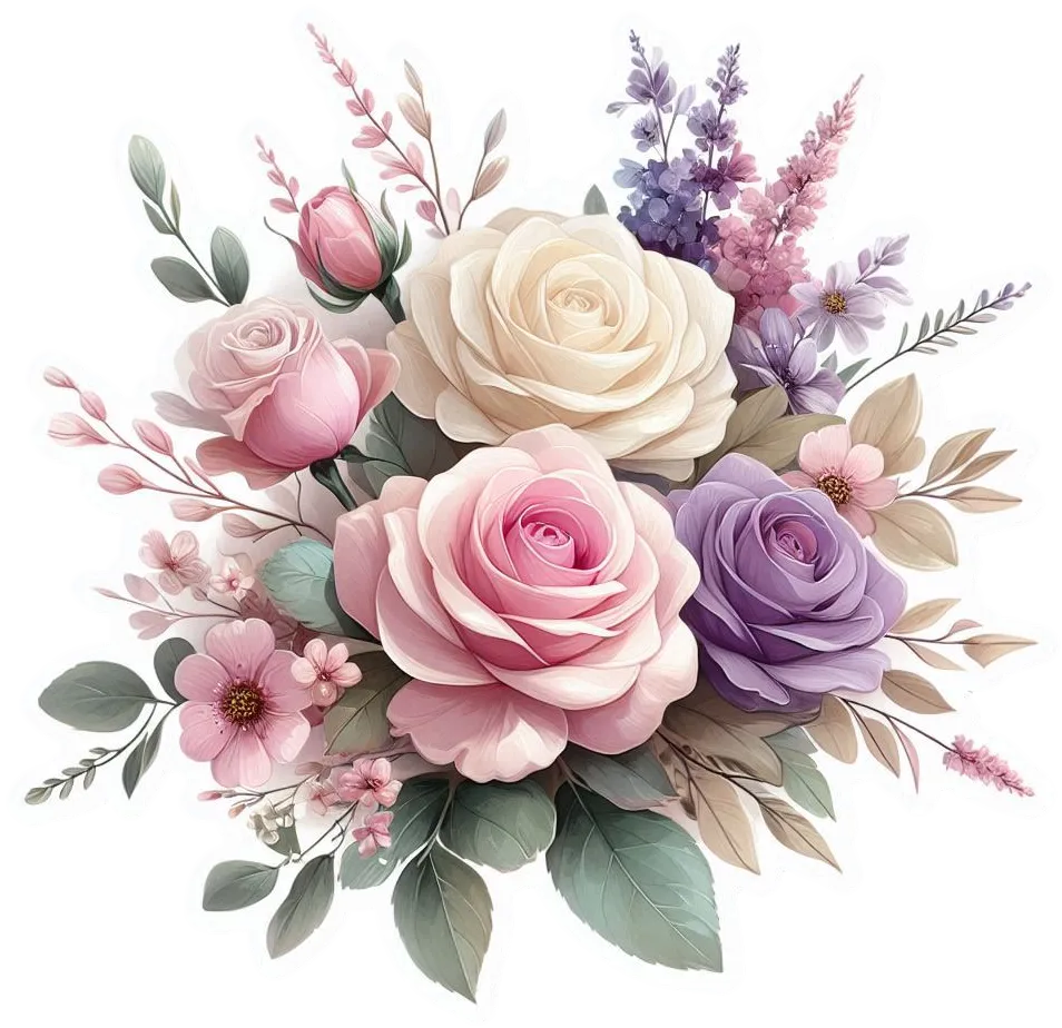 Free Download Seasonal Flower Bouquet Png For Events - High Quality Flower Bouquet Png PNG Image