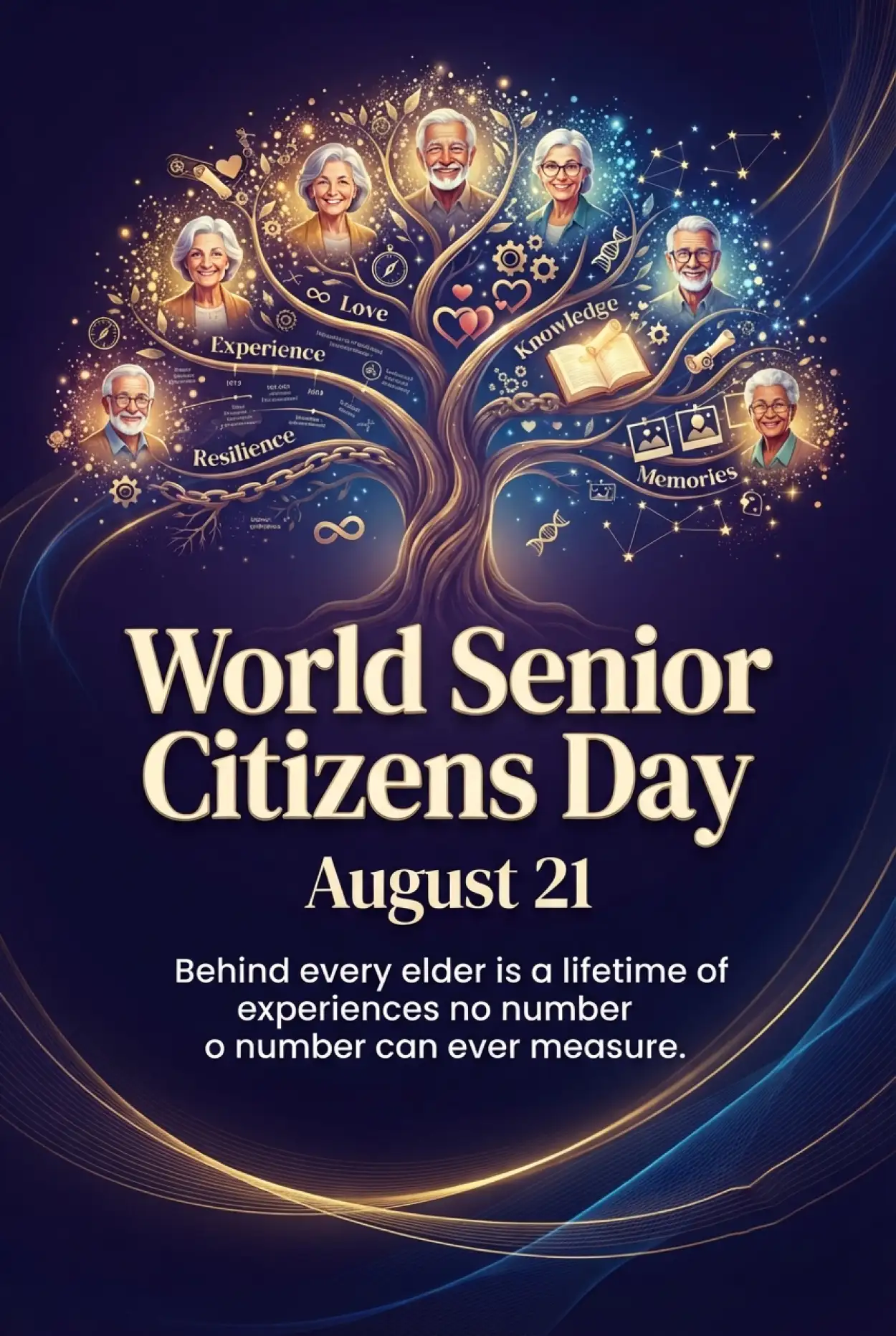 Free Download Senior Citizens Day 2026 Celebrating Wisdom And Experience - High Quality Senior Citizens Day 2026 Image