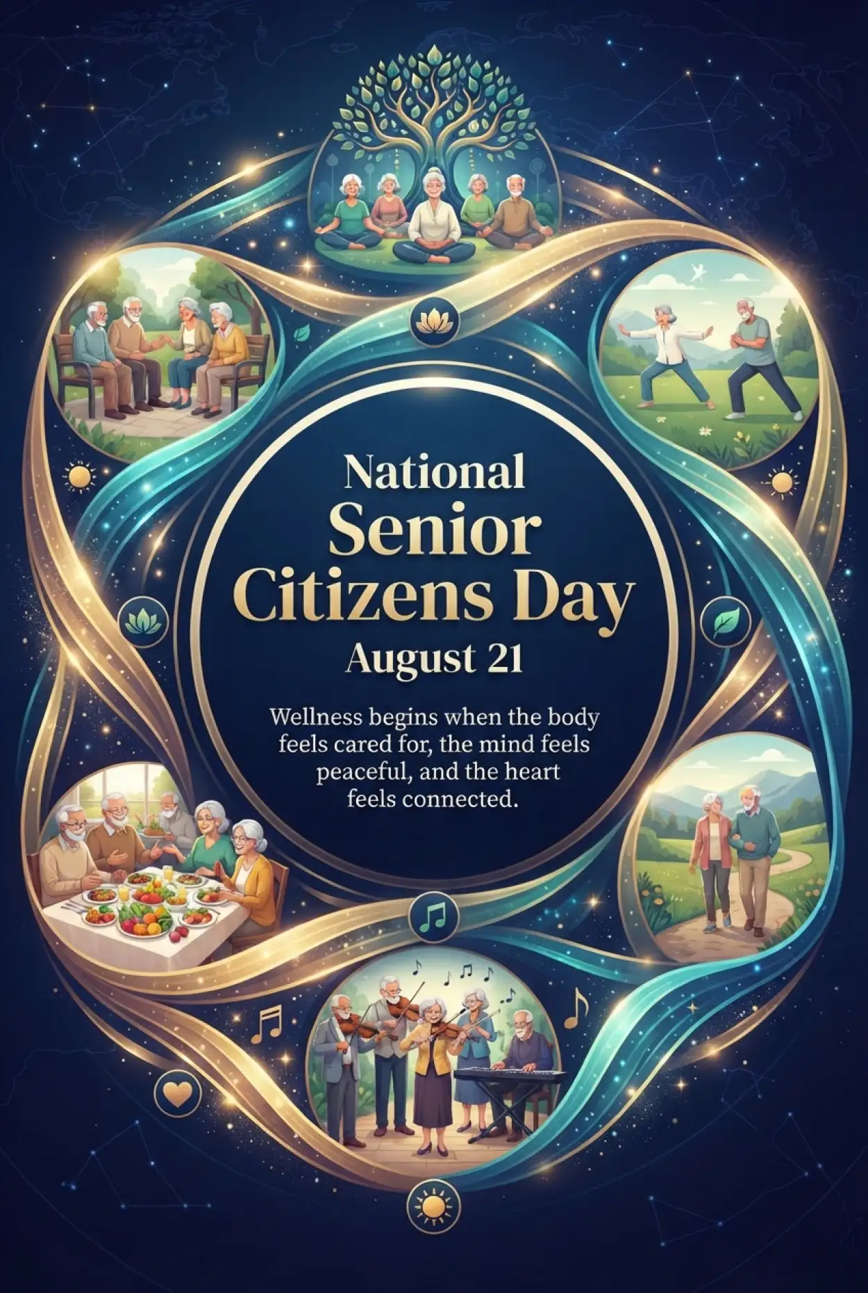Free Download Senior Citizens Day 2026 Celebration Guide And Ideas - High Quality Senior Citizens Day 2026 Image