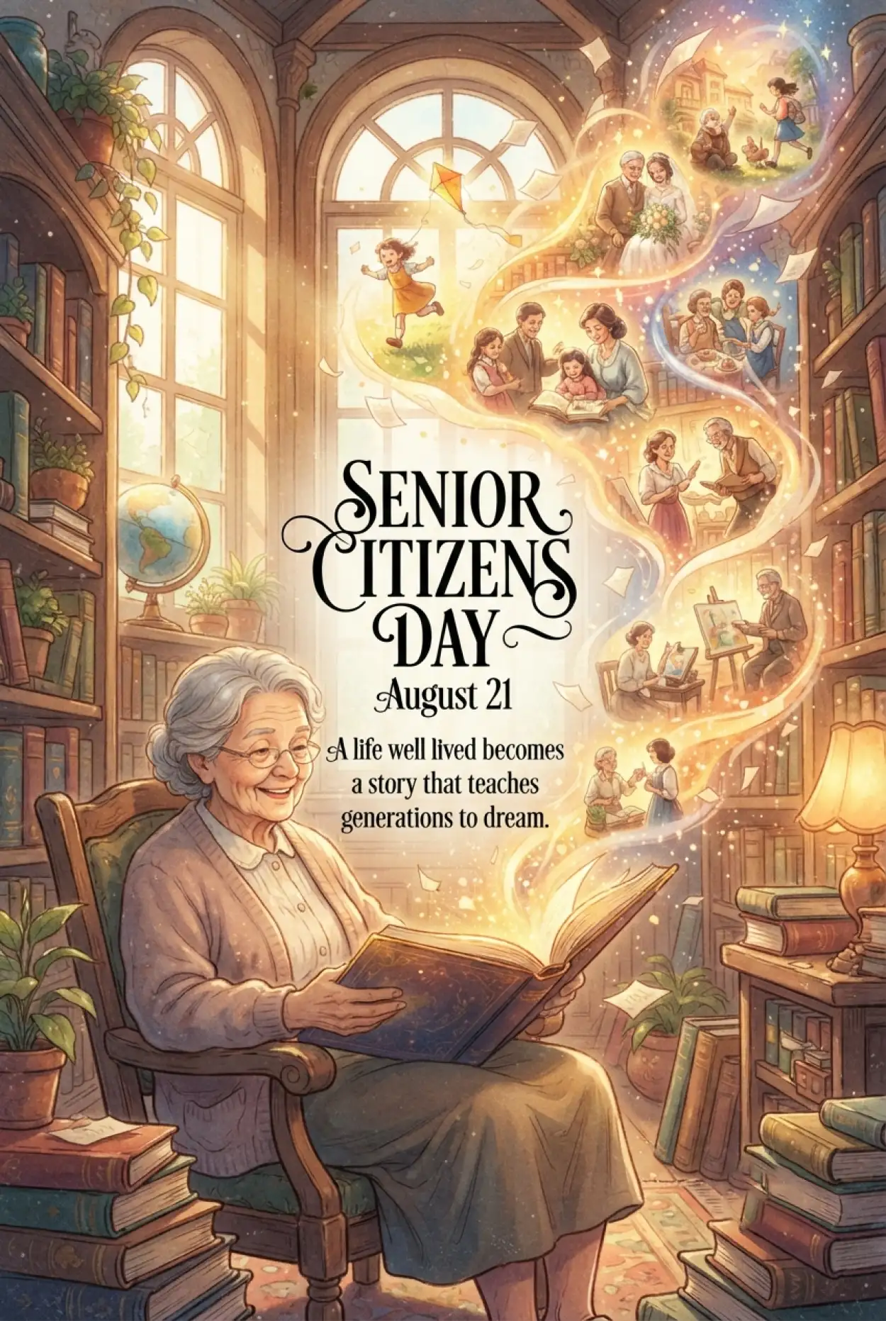 Free Download Senior Citizens Day 2026 Classroom Activity Ideas - High Quality Senior Citizens Day 2026 Image