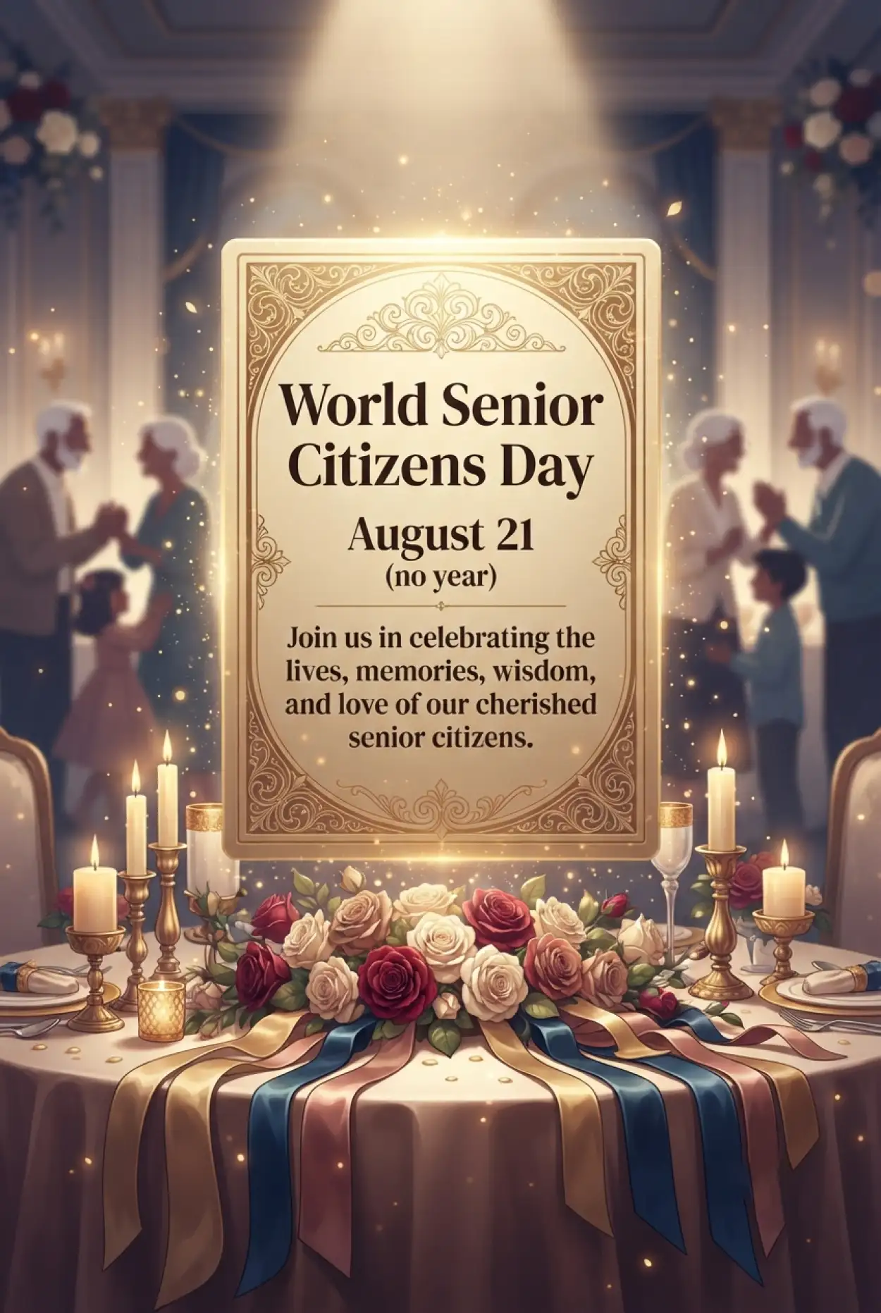 Free Download Senior Citizens Day 2026 Event Invitation Wording - High Quality Senior Citizens Day 2026 Image