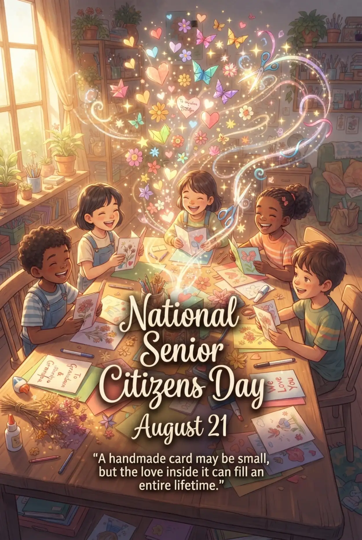 Free Download Senior Citizens Day 2026 Facebook Post Ideas - High Quality Senior Citizens Day 2026 Image