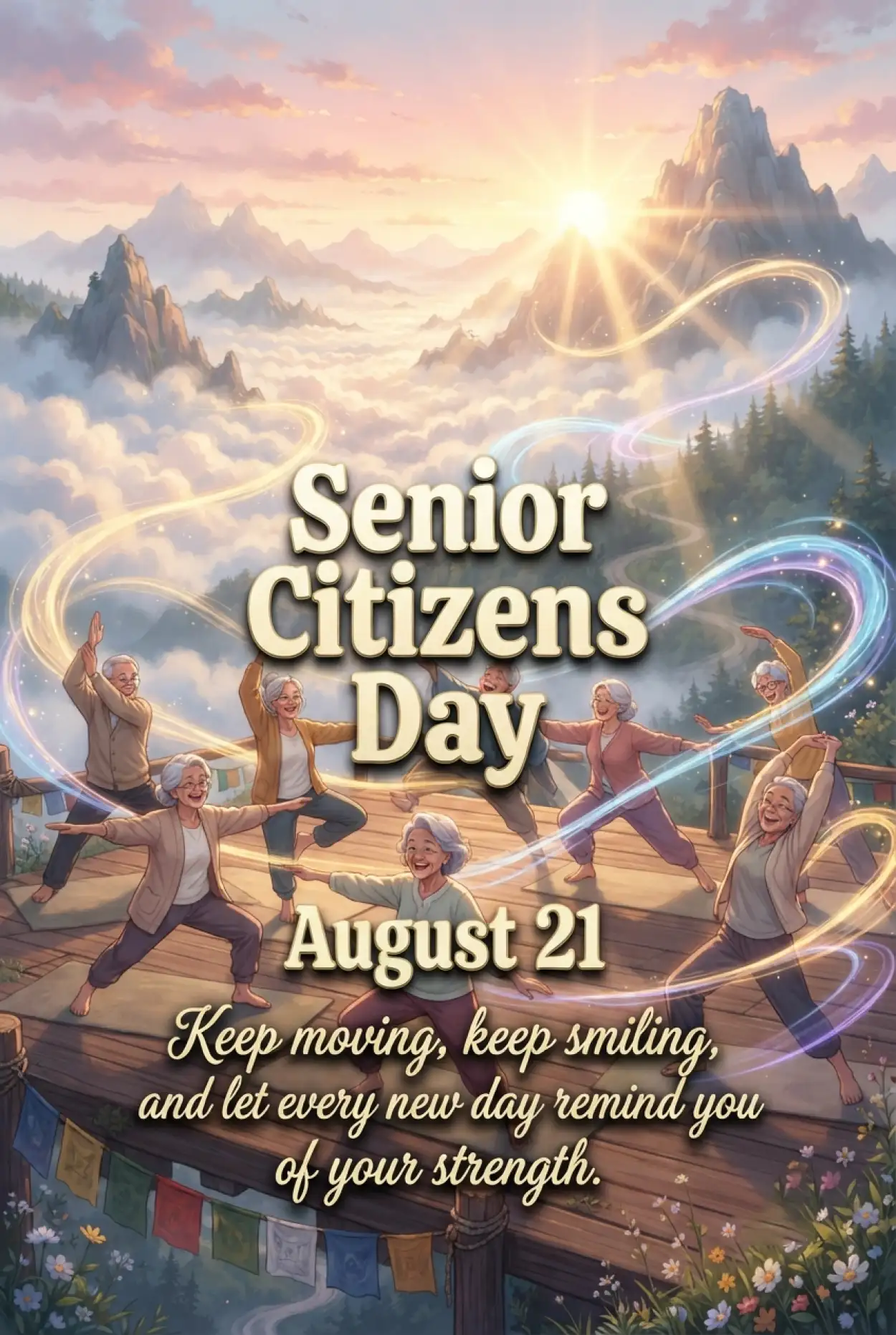 Free Download Senior Citizens Day 2026 Fitness Activities For Seniors - High Quality Senior Citizens Day 2026 Image