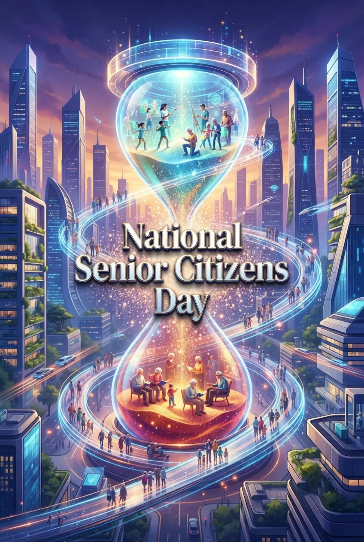 Free Download Senior Citizens Day 2026 Health Awareness Activities - High Quality Senior Citizens Day 2026 Image