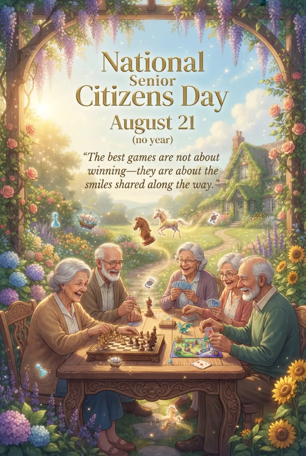 Free Download Senior Citizens Day 2026 Wellness Program Ideas - High Quality Senior Citizens Day 2026 Image