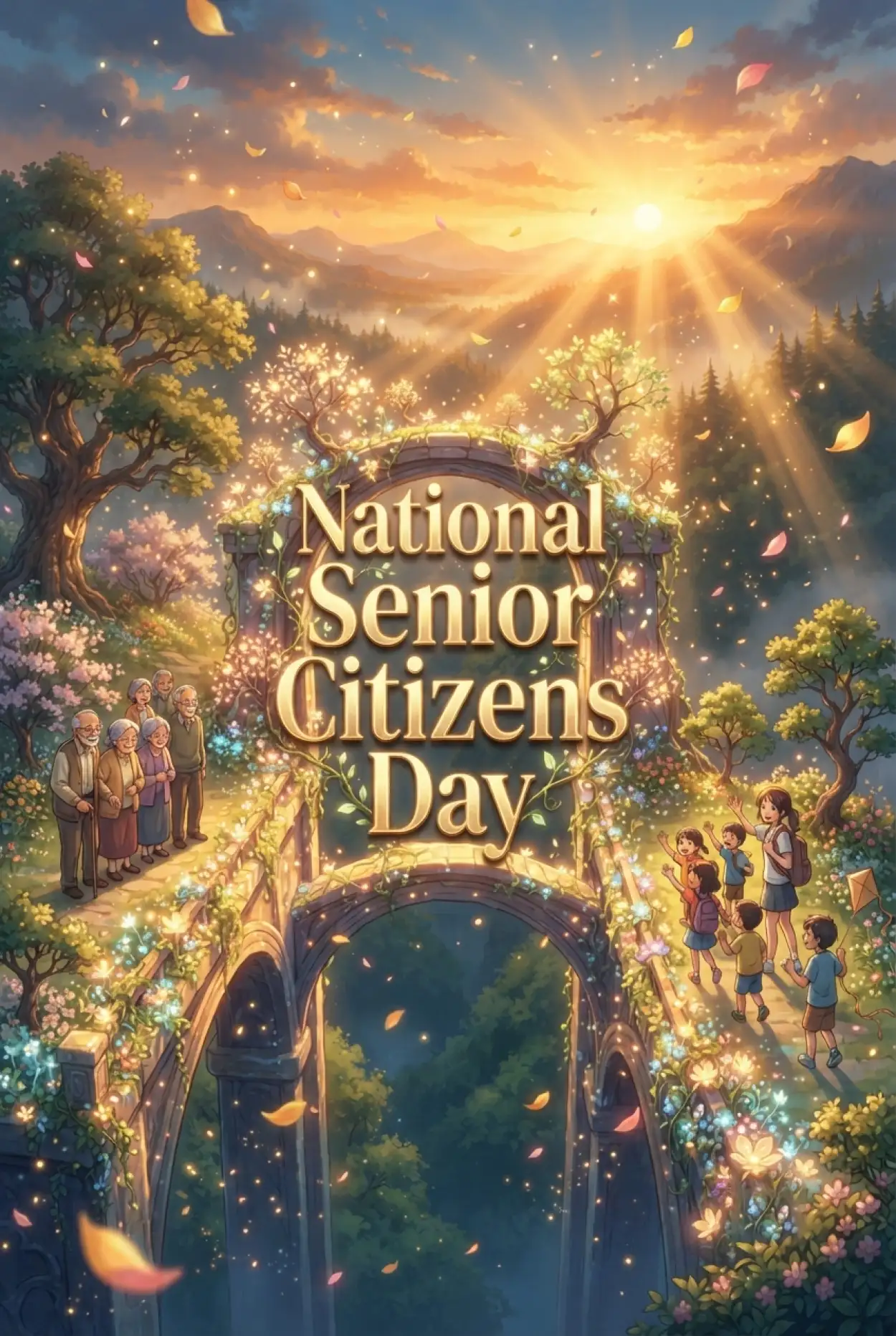 Free Download Senior Citizens Day 2026 Whatsapp Status Messages - High Quality Senior Citizens Day 2026 Image