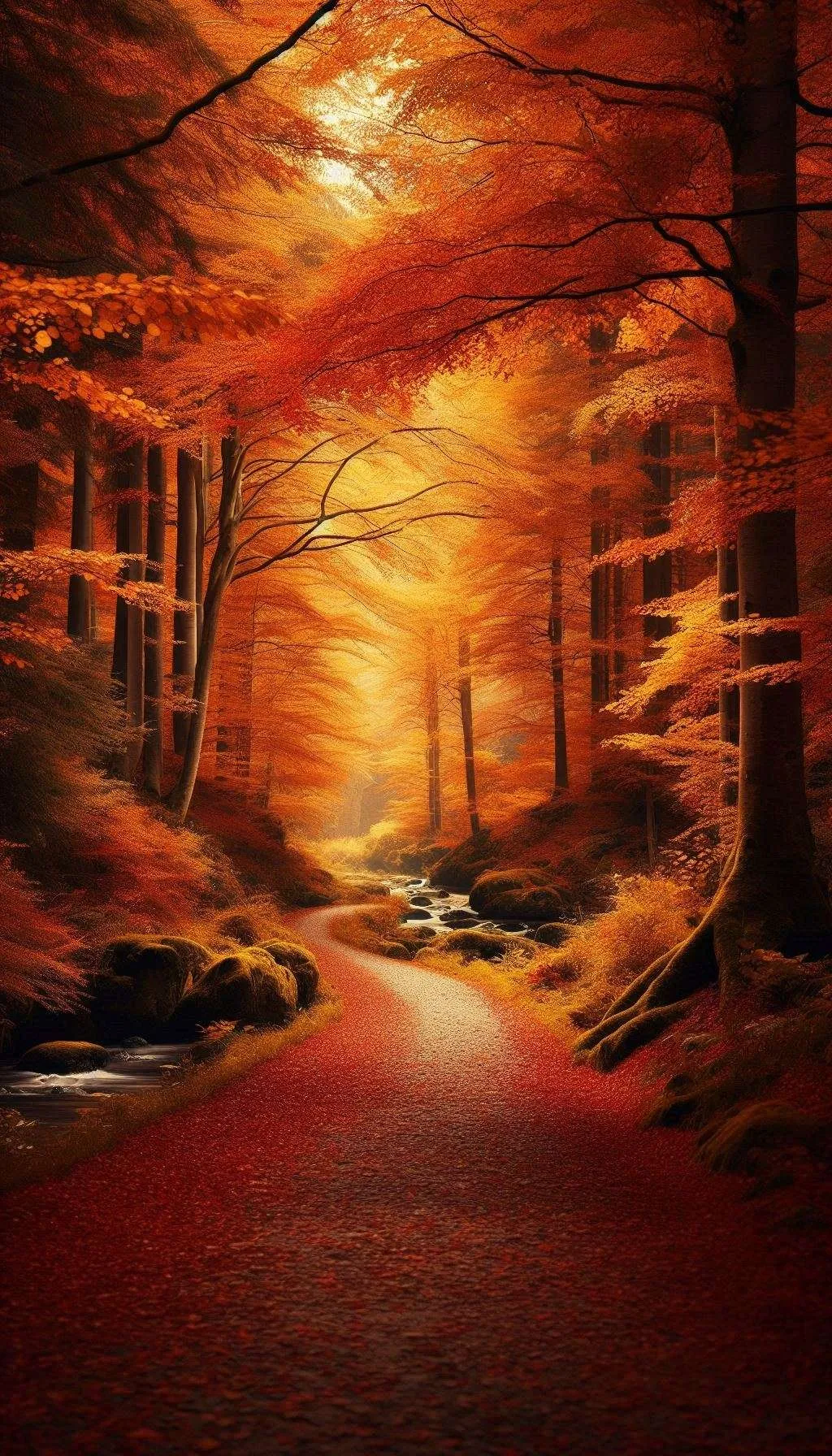 Free Download Serene Autumn Background Wallpaper For Eco Blogs - High Quality Autumn Background Background