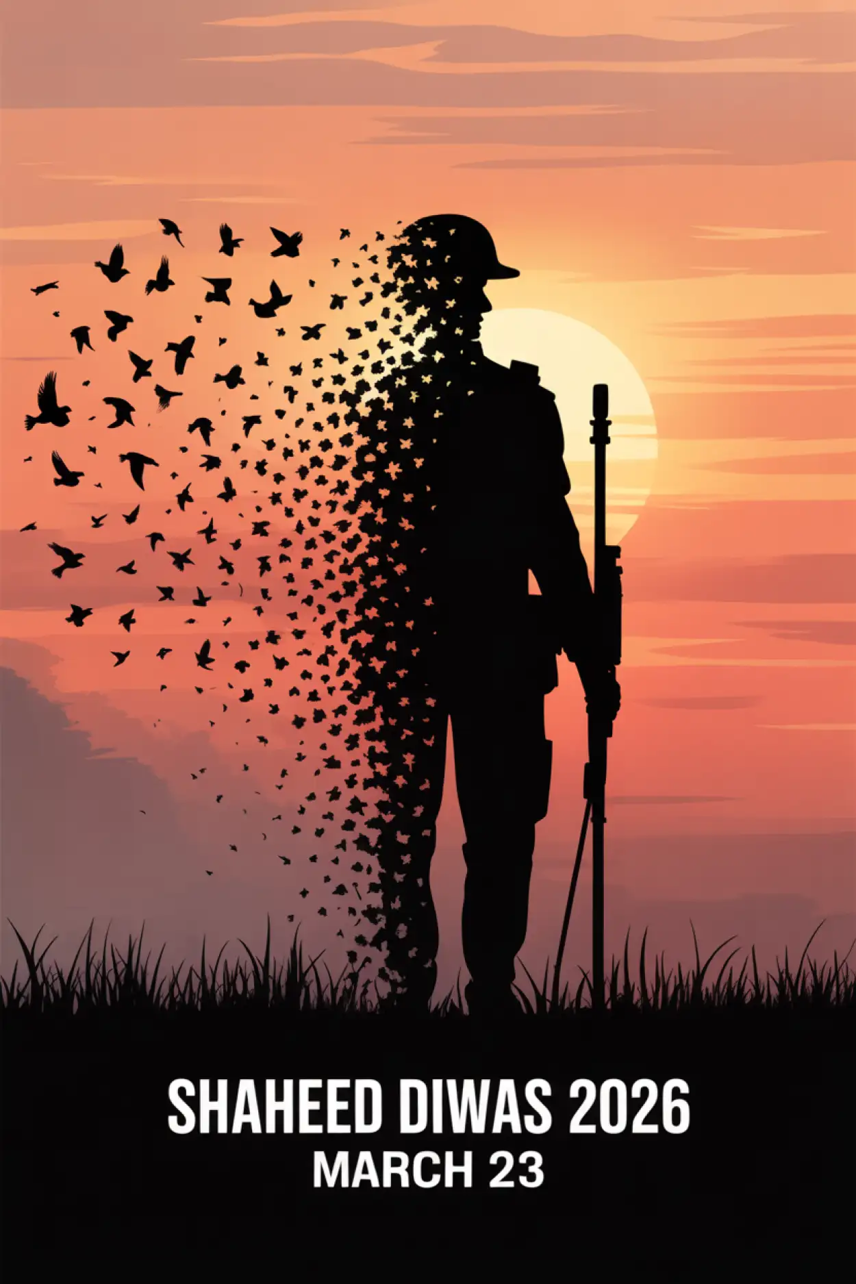 Free Download Shaheed Diwas 2026 Emotional Quotes - High Quality Shaheed Diwas 2026 Image