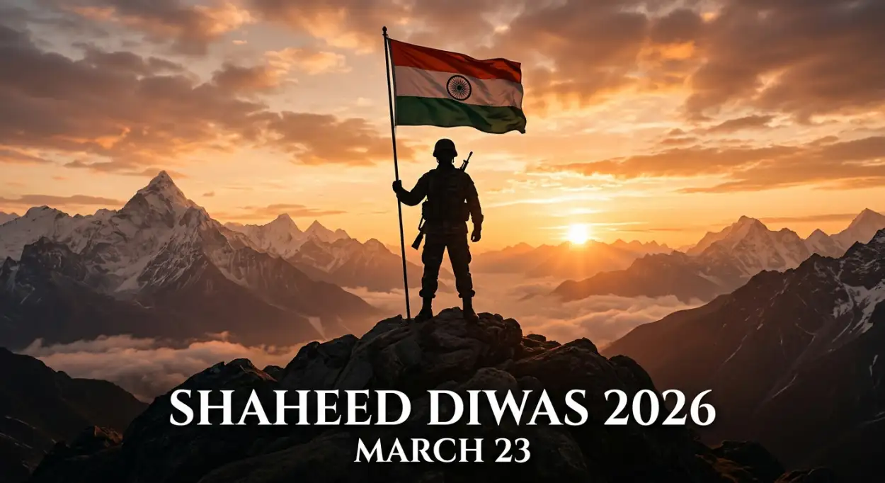 Free Download Shaheed Diwas 2026 Image With Quote And Flag - High Quality Shaheed Diwas 2026 Image