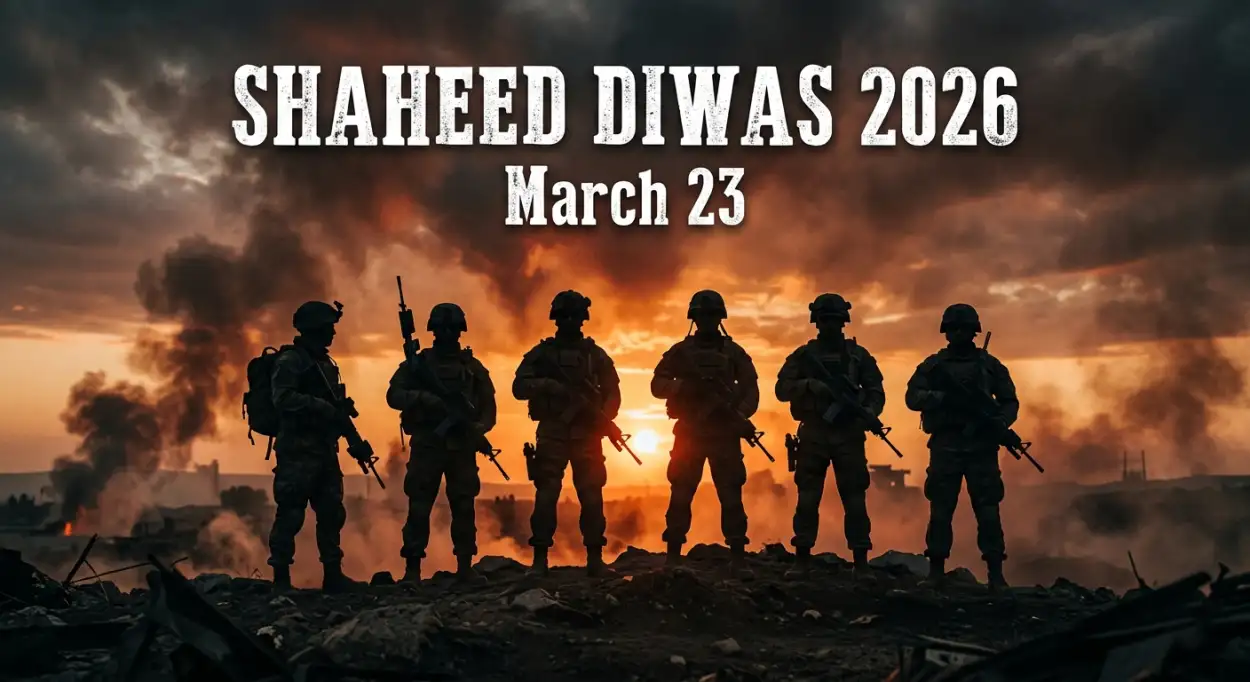 Free Download Shaheed Diwas 2026 Images For School Project - High Quality Shaheed Diwas 2026 Image